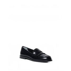NEW LOEFFLER RANDALL women's rachel leather loafer in black